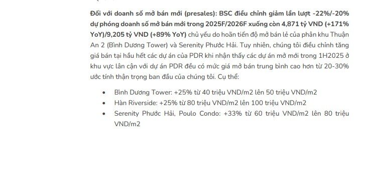 Một cổ phiếu BĐS được khuyến nghị mua, kỳ vọng tăng 16%