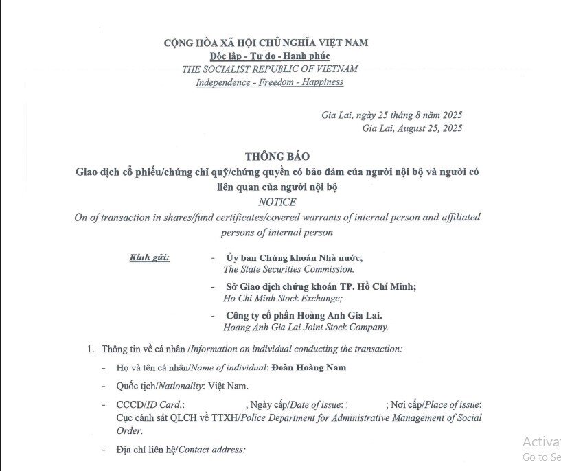 Con trai Bầu Đức muốn chi tiếp 400 tỷ đồng 'gom' thêm HAG