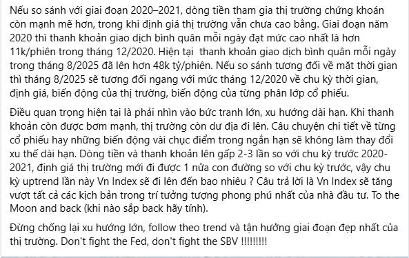 VnIndex tăng trưởng vượt xa trí tưởng tượng của NĐT