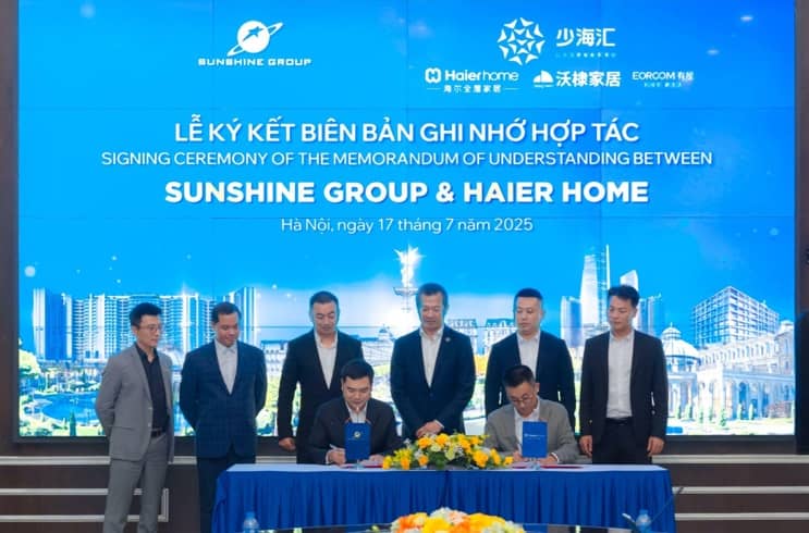 Sunshine Group hợp tác cùng hai tập đoàn quốc tế, nâng tầm chuẩn sống thông minh – cao cấp tại