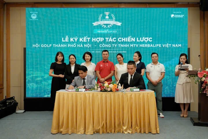 Khởi động giải các Câu lạc bộ Golf Hà Nội Mở Rộng - Herbalife Cup 2025