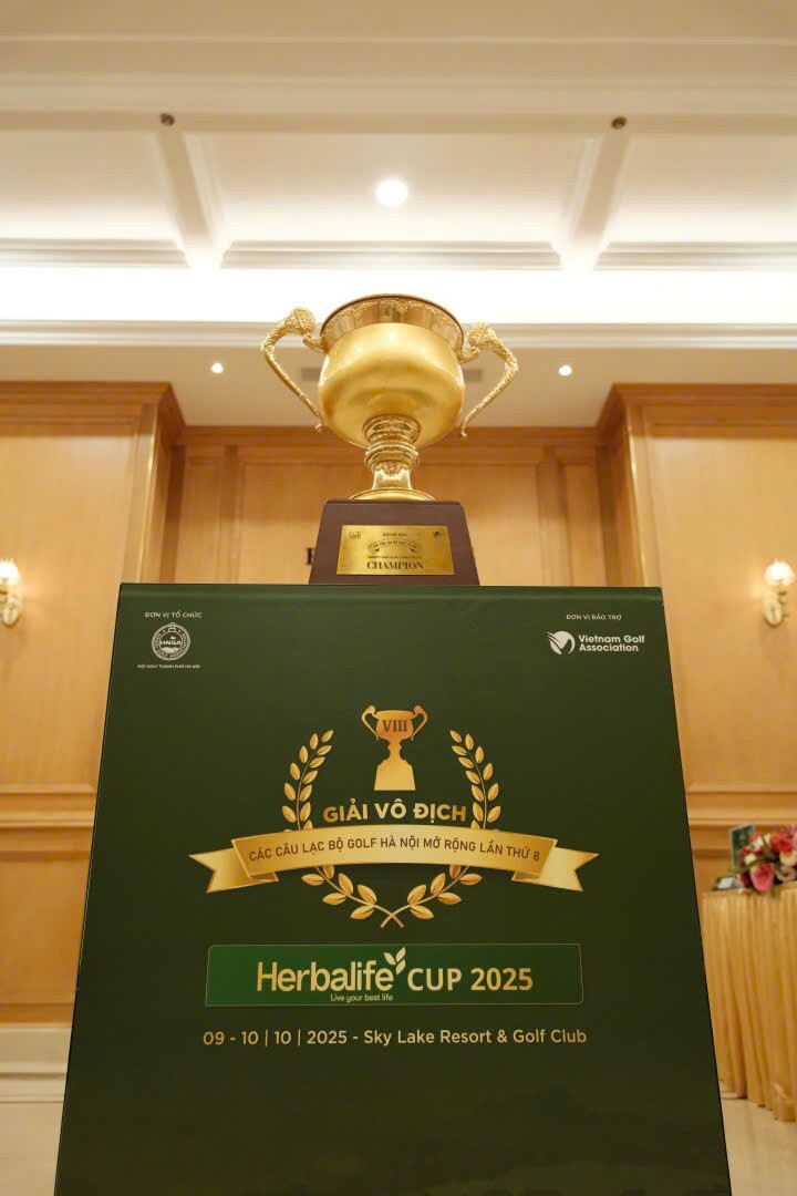 Khởi động giải các Câu lạc bộ Golf Hà Nội Mở Rộng - Herbalife Cup 2025