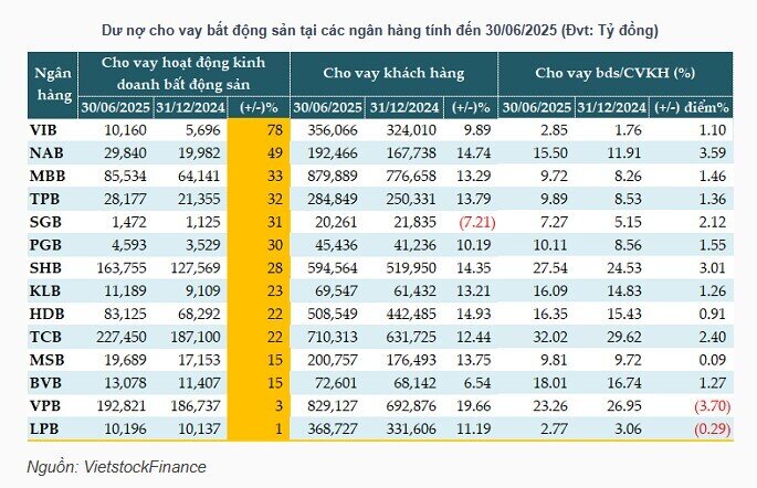 Tín dụng chảy mạnh vào bất động sản không hẳn rủi ro?