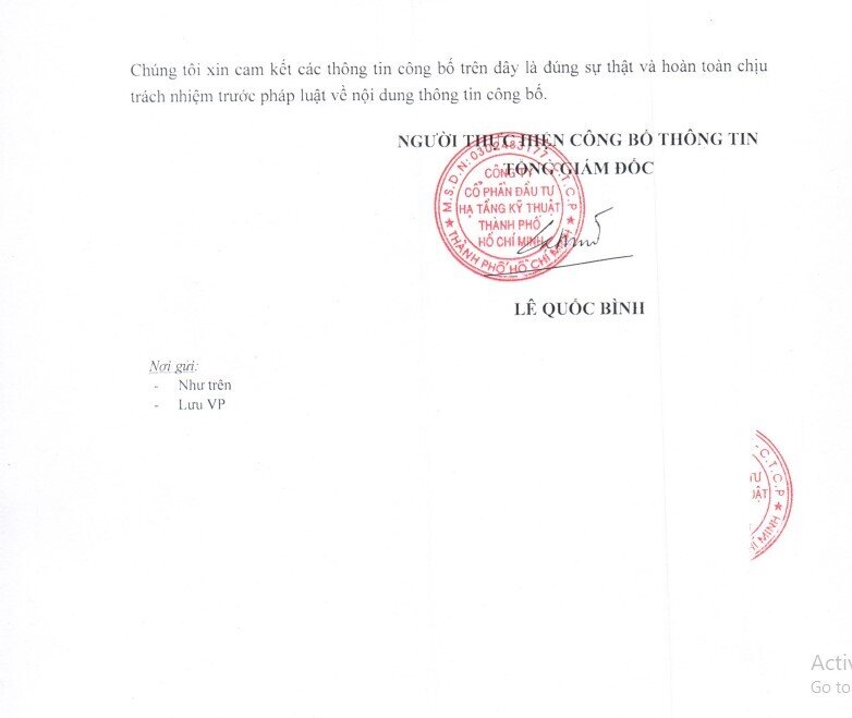 Cổ đông CII sắp nhận hơn 300 tỷ đồng cổ tức trong quý 4