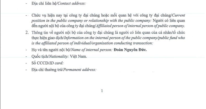 Con trai bầu Đức mua thành công 25 triệu cổ phiếu HAG đã đăng ký