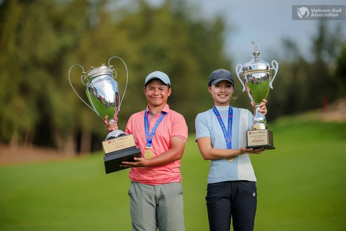 Nguyễn Tuấn Anh, Lê Chúc An đăng quang Giải vô địch Golf quốc gia-Gia Lai 2025