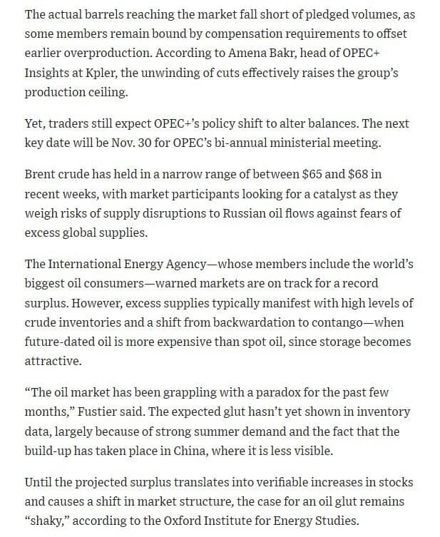 OPEC+ giữ nguyên sản lượng trong bối cảnh lo ngại dư cung?