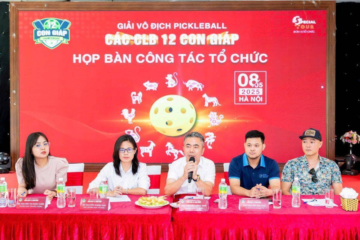 Giải Vô địch Pickleball các CLB 12 Con giáp - Cup Glory 2025 chính thức khởi tranh trong tháng 9 tại Glory Resort