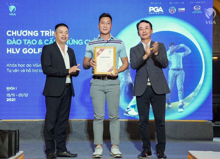 HLV Tô Văn Thuyết: "Khóa học HLV của VGA có ý nghĩa rất lớn đối với sự nghiệp golf của cá nhân tôi"