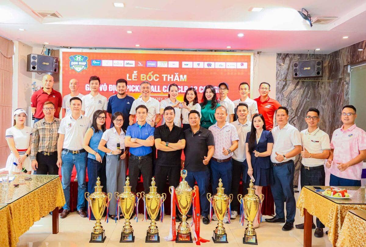 Giải Vô địch Pickleball các CLB 12 Con giáp - Cup Glory 2025: Công bố kết quả bốc thăm, chia bảng đấu minh bạch và đầy tính cạnh tranh