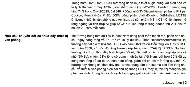Một cổ phiếu bán lẻ được khuyến nghị mua, tiềm năng tăng giá hơn 26%