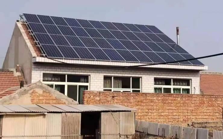 Lắp điện mặt trời mái nhà ở Trung Quốc không xin phép có bị phạt?