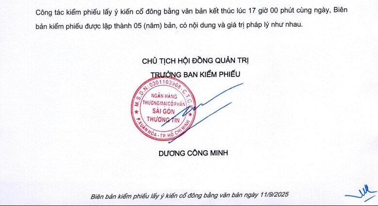Cổ đông STB không thông qua bổ sung chủ tịch làm đại diện pháp luật