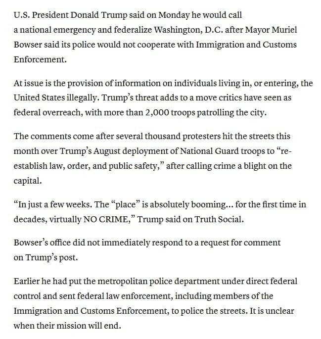 Ông Trump bất ngờ đe dọa ban bố tình trạng khẩn cấp trên toàn nước Mỹ