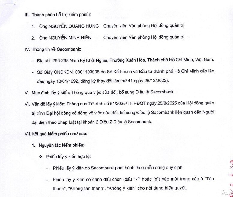 Cổ đông STB không thông qua bổ sung chủ tịch làm đại diện pháp luật