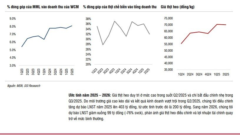 SSI Research dự báo MSN lãi hơn 6.100 tỷ đồng năm 2025