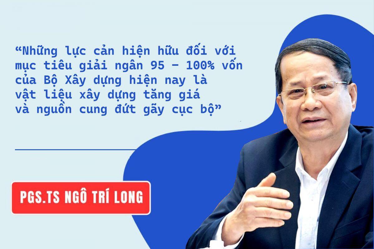 Giải ngân đầu tư công: Cú nước rút 'tiêu tiền' sẵn trên bàn Bộ Xây dựng