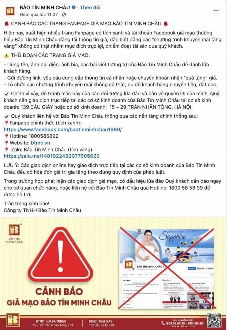 Giá vàng tăng rất mạnh, cảnh báo nạn lừa đảo