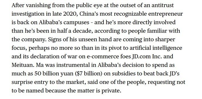 Jack Ma trở lại Alibaba