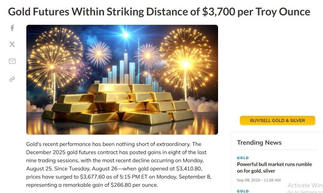 Giá vàng sẽ vượt ngưỡng 3.700 USD/ounce khi Fed giảm lãi suất?