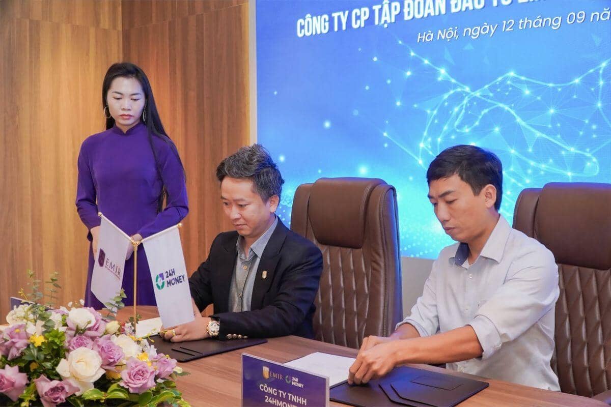 EMIR và 24HMoney ký kết thỏa thuận hợp tác