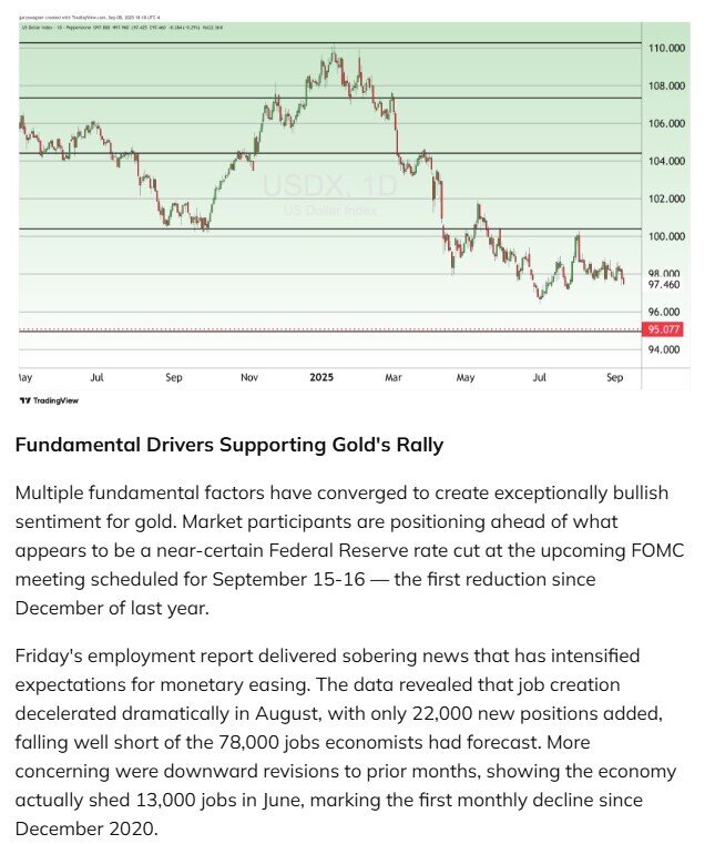 Giá vàng sẽ vượt ngưỡng 3.700 USD/ounce khi Fed giảm lãi suất?