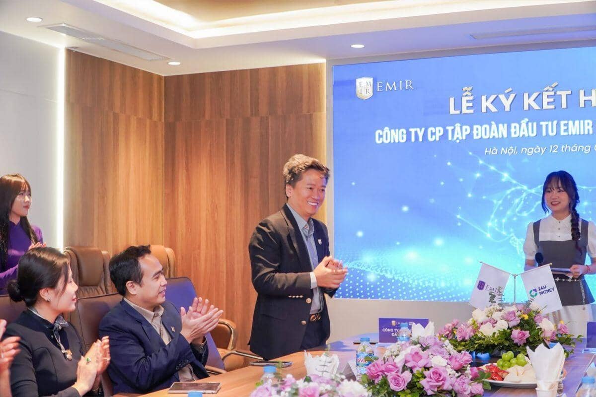 EMIR và 24HMoney ký kết thỏa thuận hợp tác