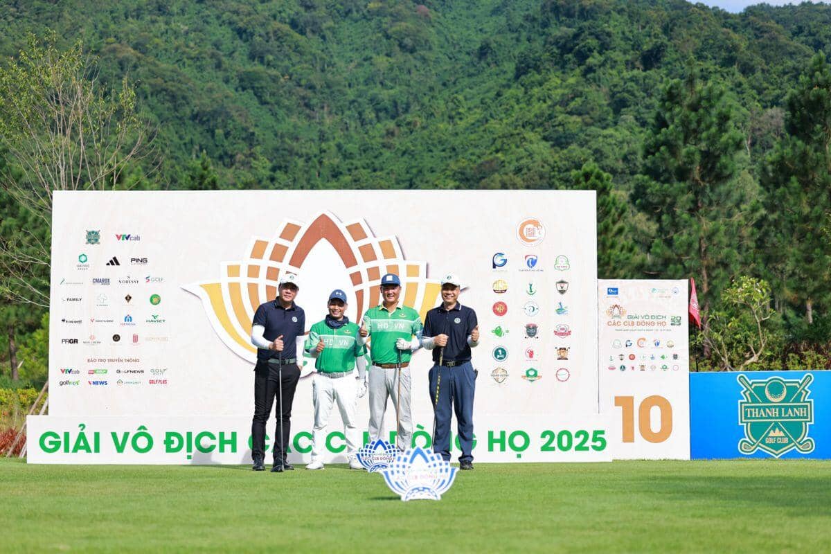 Giải golf Vô địch các CLB Dòng Họ 2025: Chính thức lộ diện 16 đội tuyển bước vào vòng chung kết tranh tài