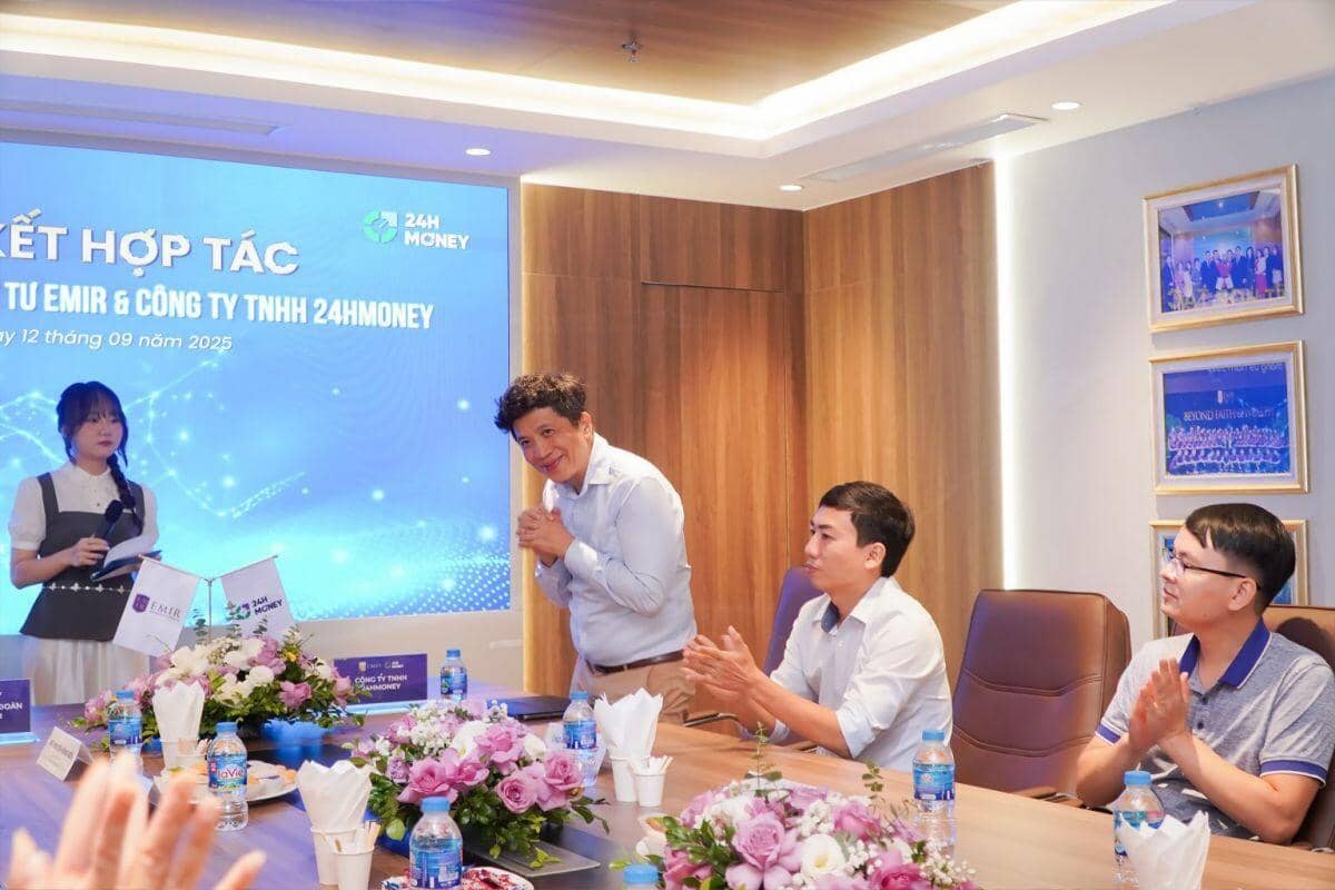 EMIR và 24HMoney ký kết thỏa thuận hợp tác