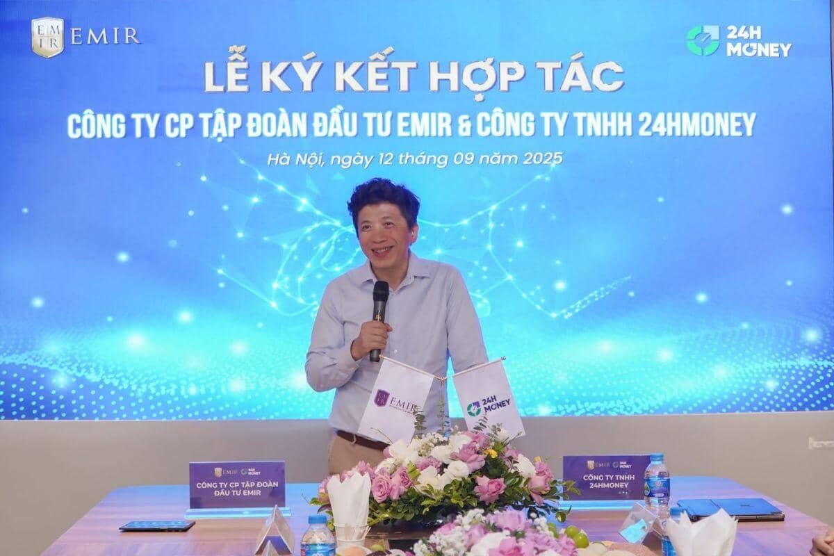 EMIR và 24HMoney ký kết thỏa thuận hợp tác