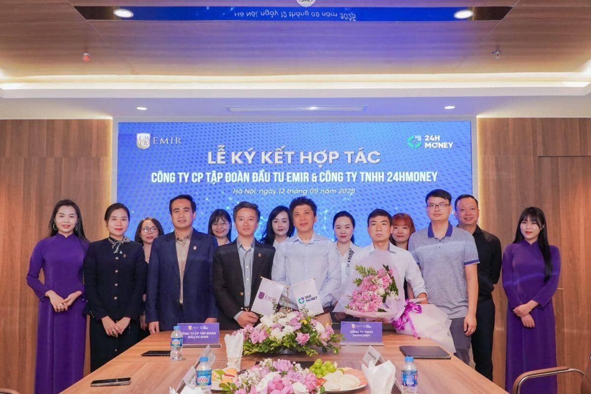 EMIR và 24HMoney ký kết thỏa thuận hợp tác