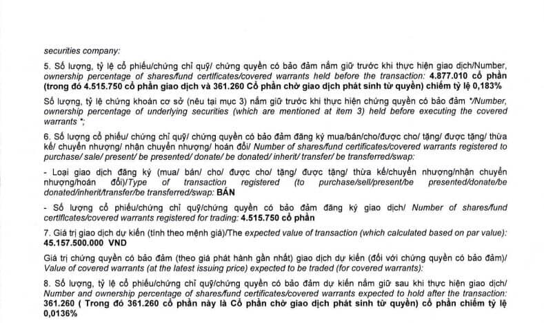 Người nhà lãnh đạo OCB đăng ký bán hơn 4,5 triệu cổ phiếu ngân hàng