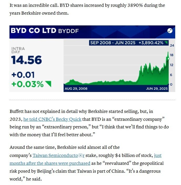 Tỷ phú Warren Buffett vừa có bước đi khiến thị trường không ngờ