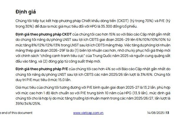 Giá thép chuẩn bị bước vào chu kỳ tăng mới, HPG sẽ hưởng lợi?