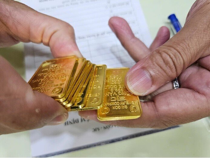 Sáng 24-9, giá vàng miếng SJC bất ngờ giảm trở lại