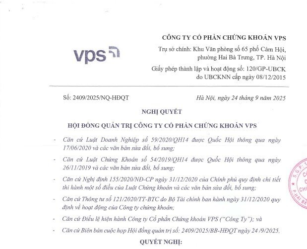 VPS kích hoạt thương vụ IPO được chờ đón nhất năm 2025