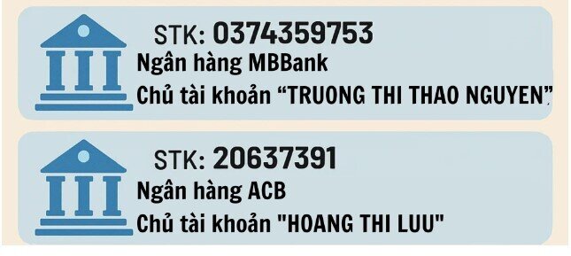 Ai từng chuyển tiền vào 5 số tài khoản ngân hàng này ra trình báo ngay