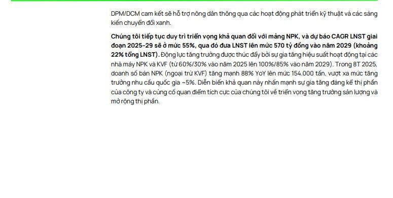 DPM và DCM có định giá hấp dẫn khi giá urê leo thang