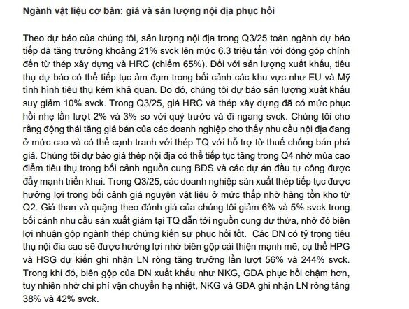 CTCK ước tính lợi nhuận quý 3/2025 của 60 doanh nghiệp "hot": Một "đại gia" xây dựng dự báo tăng 3.800%, loạt DN quen mặt bứt phá bằng lần