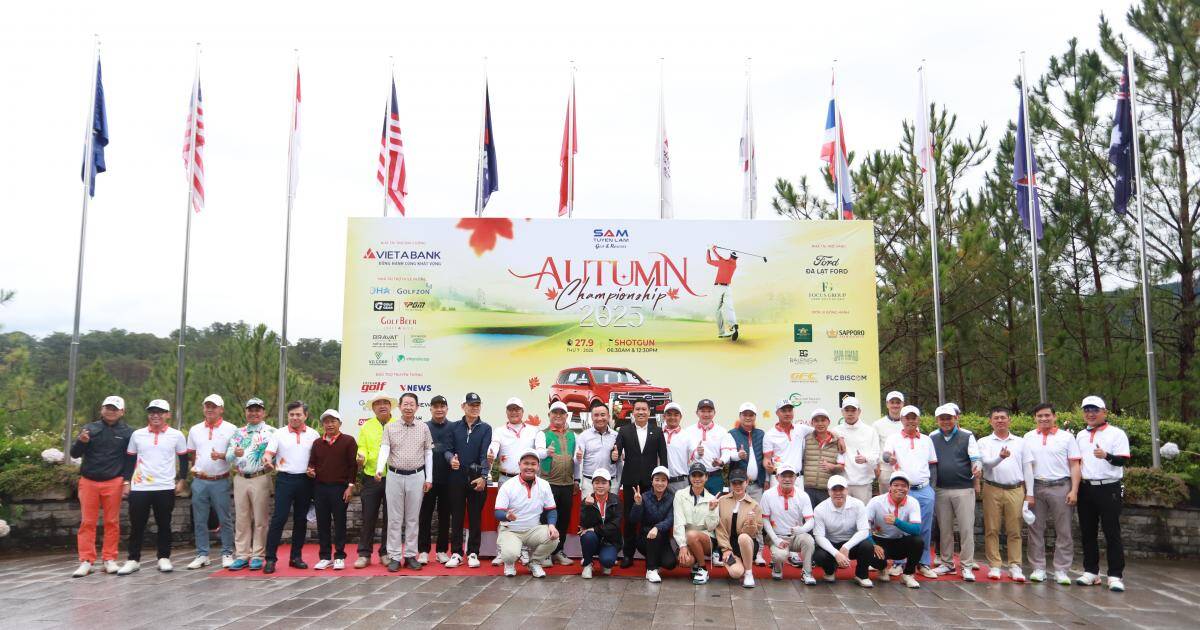 Golfer Lưu Ngọc Sáng  vô địch giải SAM Tuyền Lâm Autumn Championship 2025