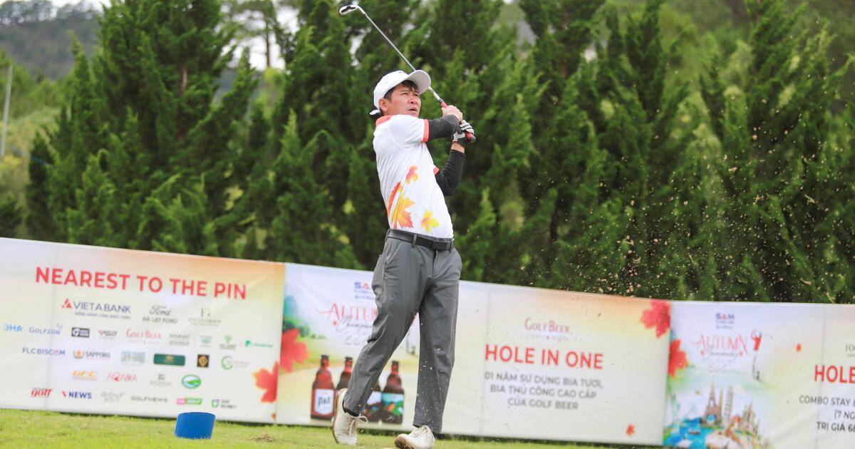 Golfer Lưu Ngọc Sáng  vô địch giải SAM Tuyền Lâm Autumn Championship 2025