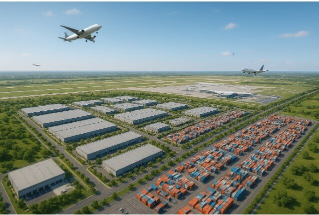 Sẽ có 'thành phố hàng hóa' ở khu vực sân bay Long Thành?