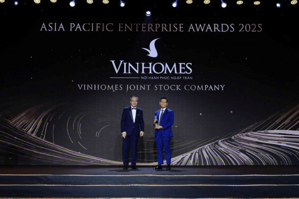 Vinhomes được vinh danh là doanh nghiệp xuất sắc châu Á tại APEA 2025