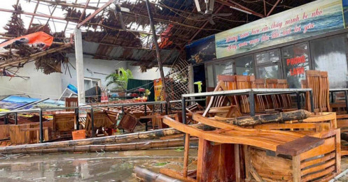 Bão số 10 ước tính gây thiệt hại sơ bộ hơn 8.000 tỉ đồng