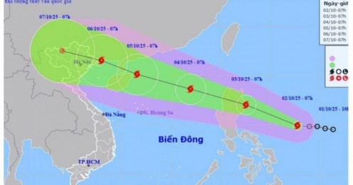 Bão MATMO sẽ đi vào Biển Đông trở thành cơn bão số 11