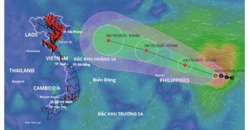 Khả năng xuất hiện cơn bão mới hôm nay, di chuyển vào Biển Đông