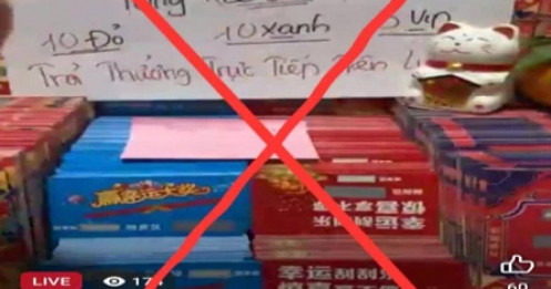 Cảnh giác lừa đảo “xổ số cào online” trúng thưởng lớn