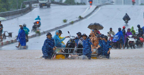 Xuất hiện hình thái gây mưa đặc biệt nguy hiểm ở miền Bắc
