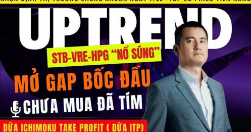 Chứng khoán hôm nay: Mở GAP bốc đầu! STB, VRE, HPG “nổ súng”, chứng khoán SSI, VIX chưa mua đã tím?
