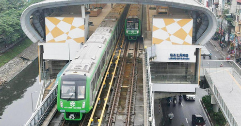 Dự án metro 35.600 tỷ ở Hà Nội chính thức khởi công, một doanh nghiệp trên sàn chứng khoán bất ngờ góp mặt